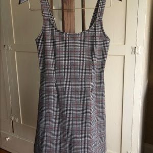 Forever 21 Plaid Gingham Mini Dress Size S